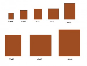 sizes